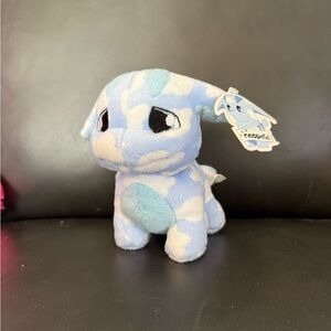 Blue and White Neopets Plush Toy